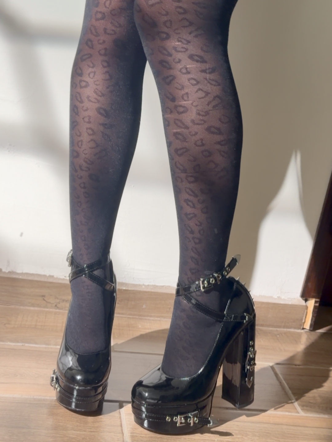 Leopard Tights