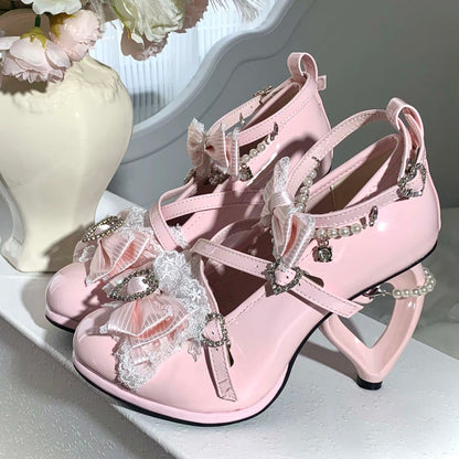 Blush sonata heels