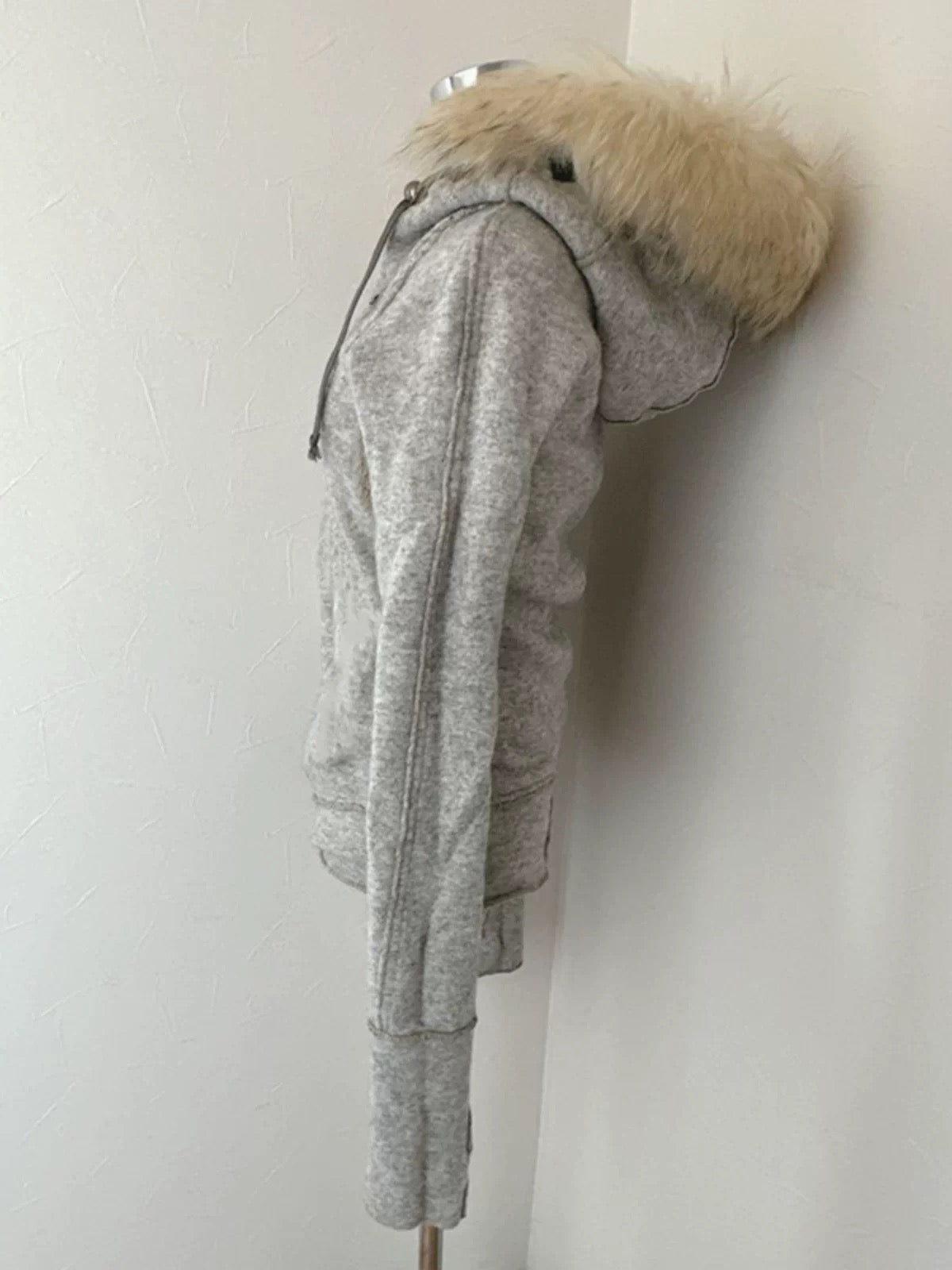 Cozy Chic Faux Fur-Lined Zip-Up Hoodie