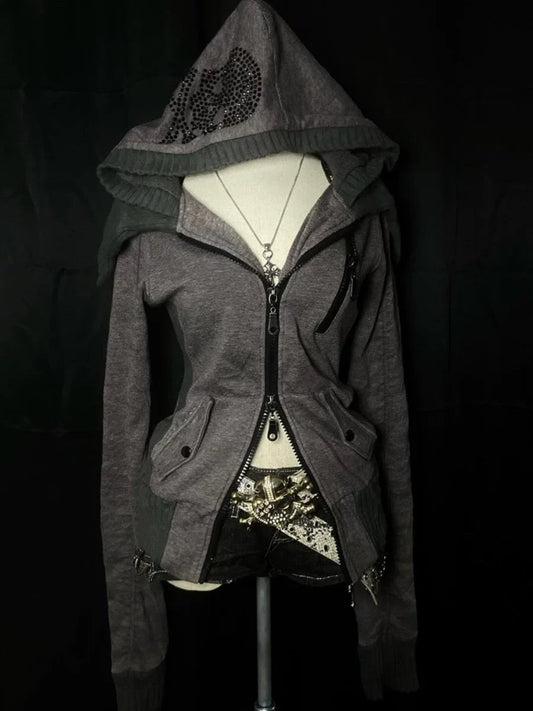 Stone Graphite Hoodie