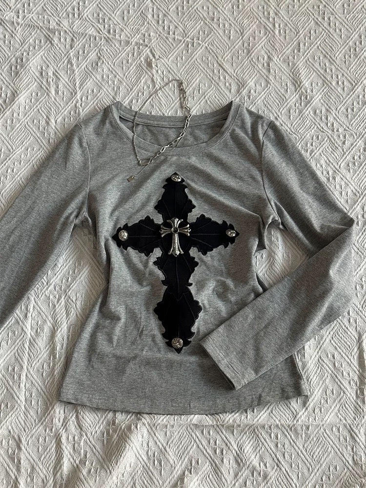 Chrome cross Top