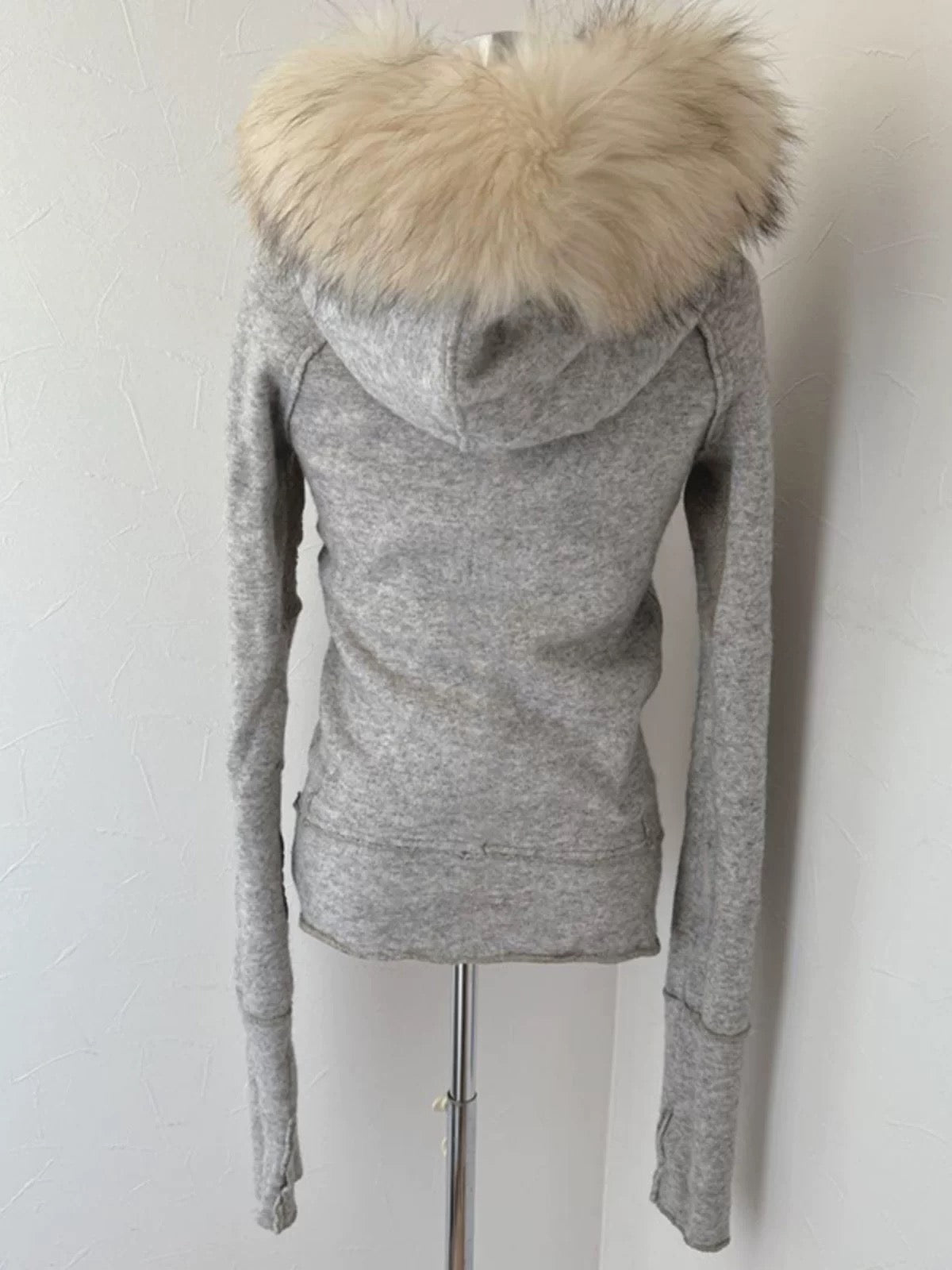 Cozy Chic Faux Fur-Lined Zip-Up Hoodie