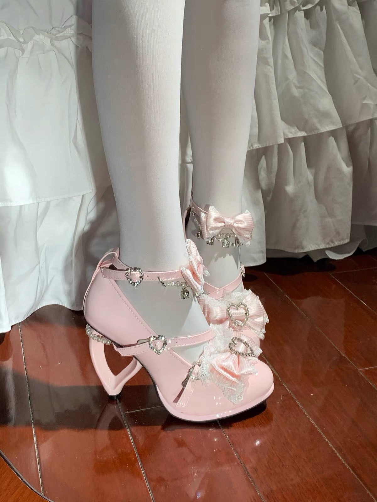 Blush sonata heels