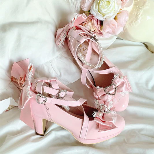 Blush sonata heels