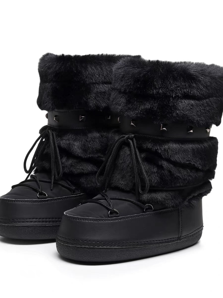 Arctic Luxe Pelzstiefel