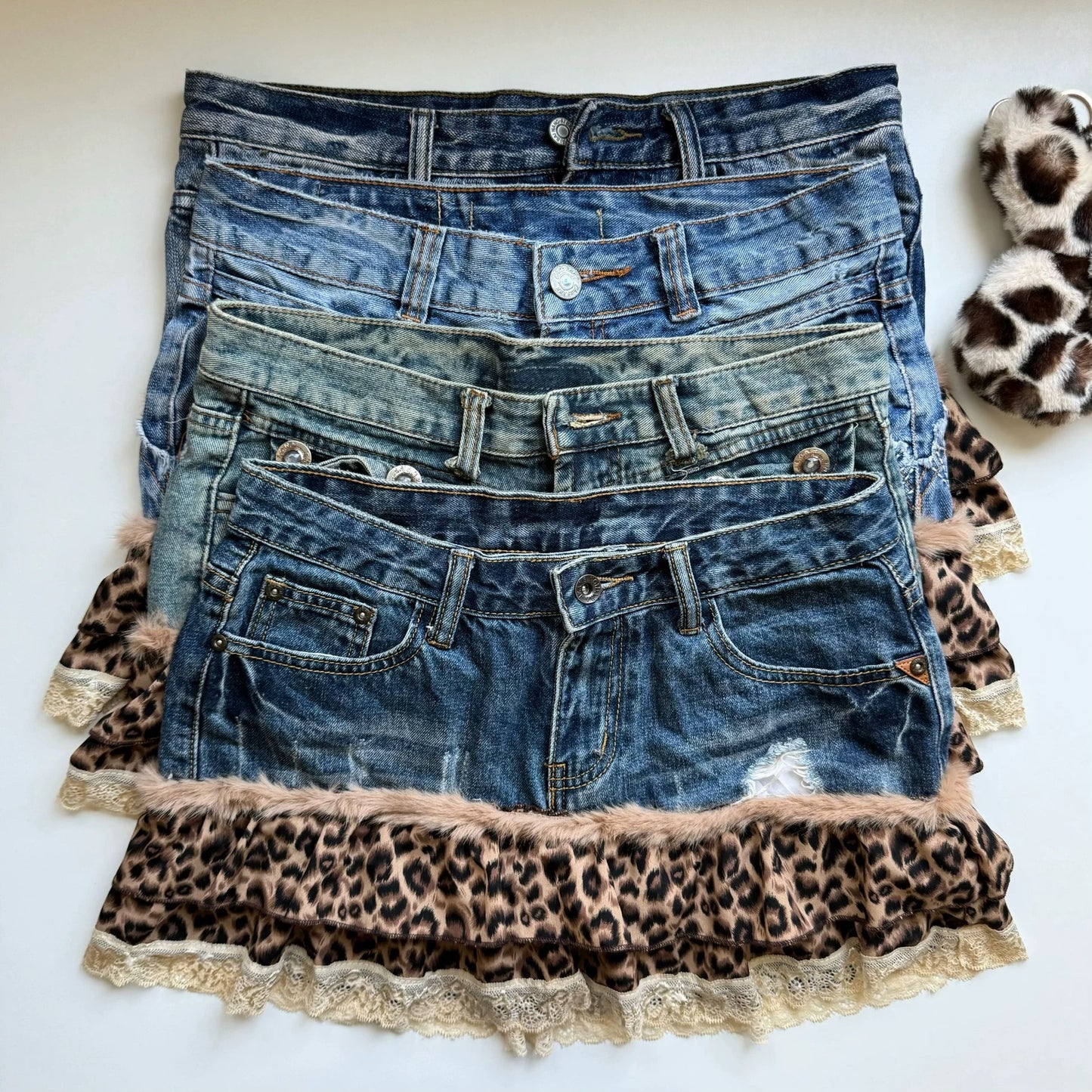 Short Cheetah Print Skirt!