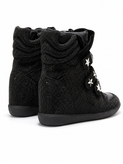 Star Wedge Boots