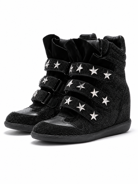 Star Wedge Boots