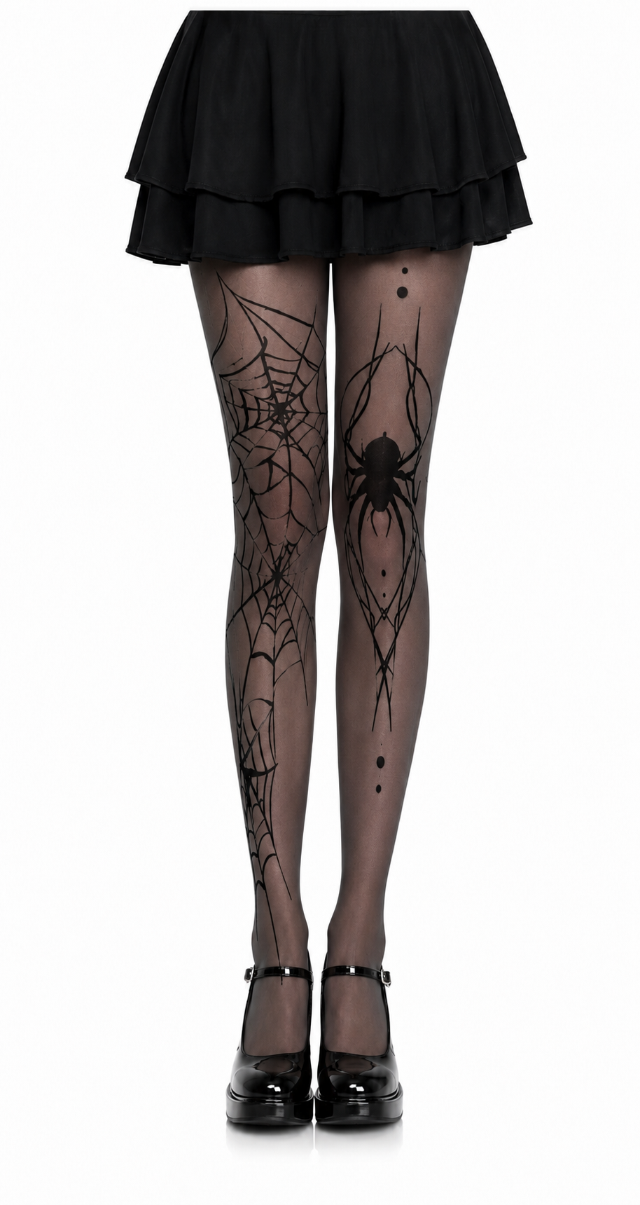 Spider Veil Tights
