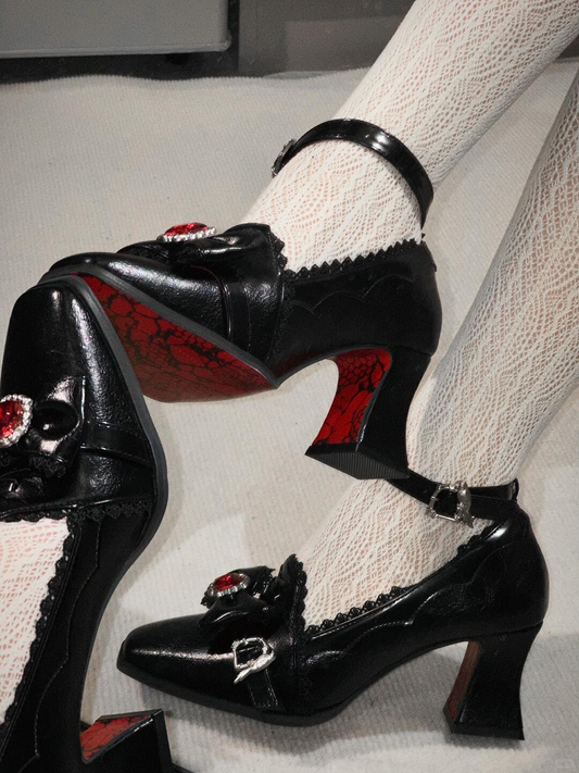 Velvet Fang heels