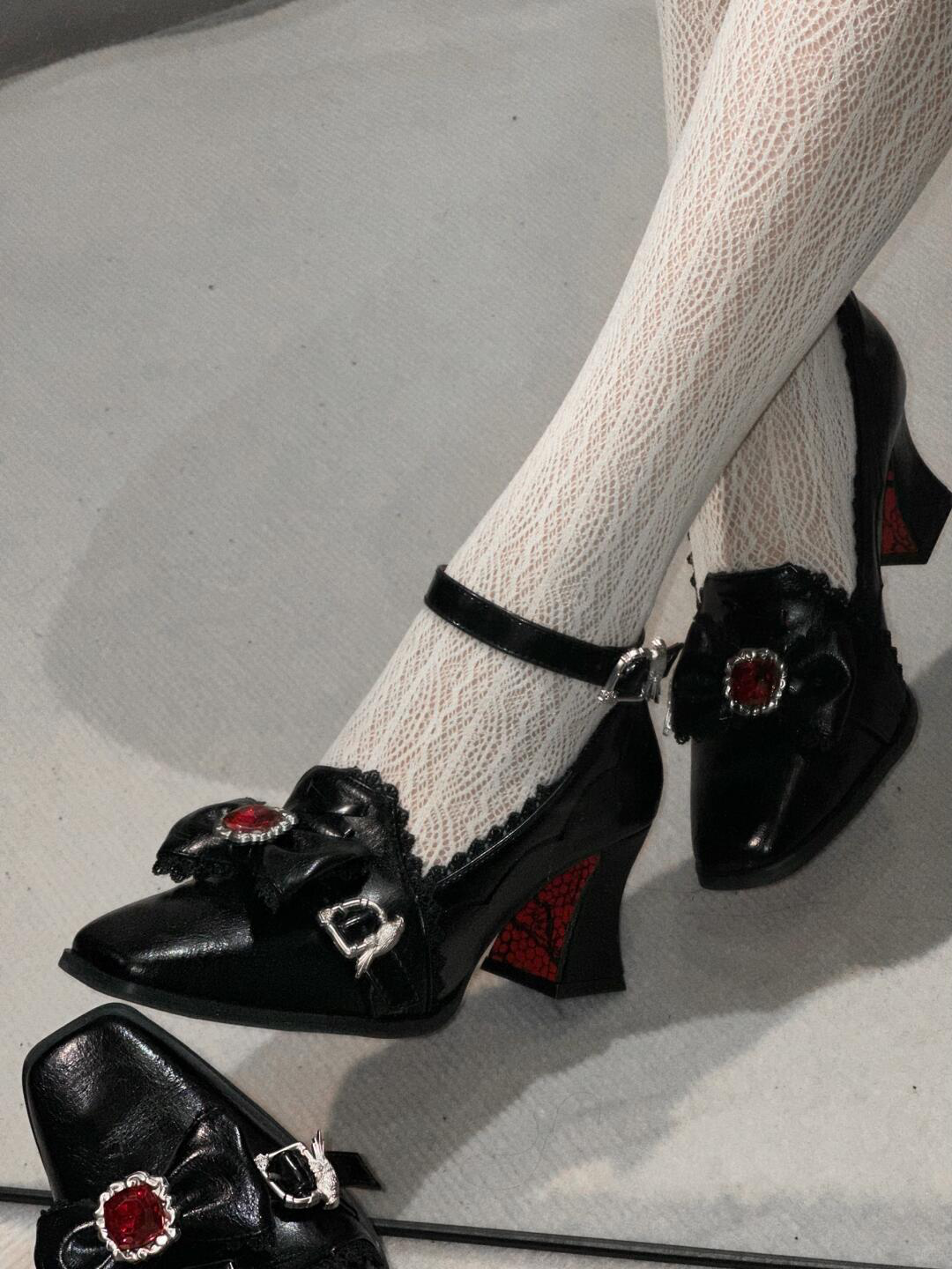 Velvet Fang heels