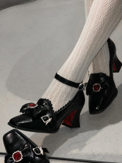 Velvet Fang heels